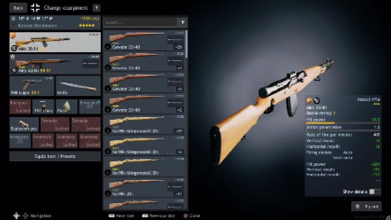 Enlisted: Mkb 35 /III Assault rifle (Prototype) Part 1 - YouTube