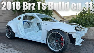 2018 BRZ TS Build ep. 11, Chassis to roller!