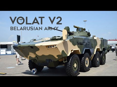 Video: Volat V-2. Modern armored personnel carrier for the Belarusian army