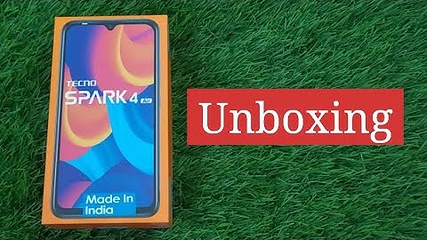 Tecno Spark 4 Air Smartphone Unboxing First Look & Camera Sample