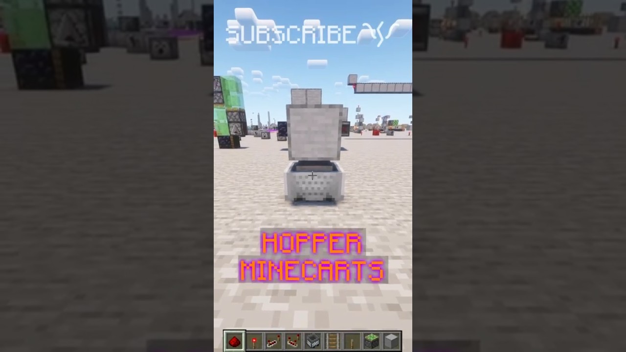 Use HOPPER MINECARTS as an AND GATE with PISTONS!? | Redstone with PsiVolt 