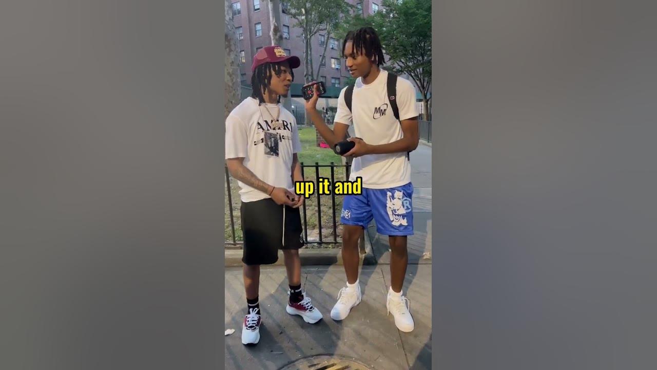 freestyle BLOVEE TRIES TO FINISH MY FREESTYLE 😈🔥.. nyc viral fyp 