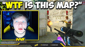 S1MPLE PLAYS NEW MAP! KENNYS WTF WAS THAT?! CSGO Twitch Clips