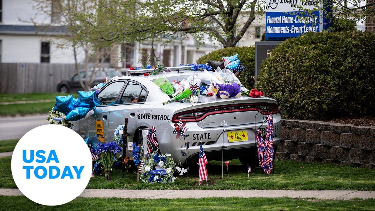 Iowa State Patrol officer Sgt. Jim Smith's funeral service (LIVE) | USA TODAY