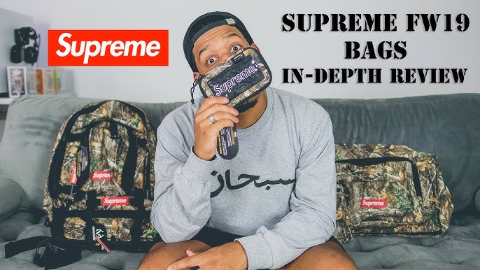 SUPREME FW19 DUFFLE BAG REVIEW 