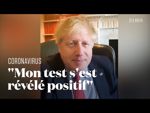 Boris Johnson annonce qu’il est atteint du Covid-19 Boris Johnson annonce qu’il est atteint du Covid-19