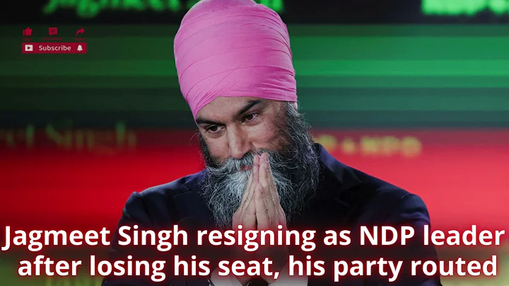Jagmeet Singh resigning as NDP leader after losing his seat, his party routed│News podcasts