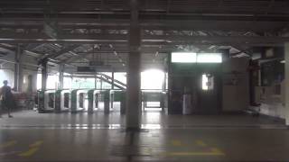 マニラLRT1号線 2G-Train(VVVF機器更新車)　車窓(EDSA→Libertad)