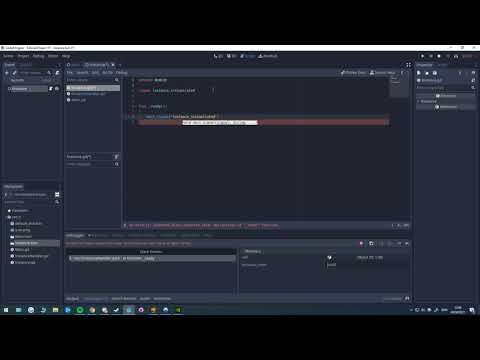 Godot - Get_node() 'Null Instance' Fix using signals