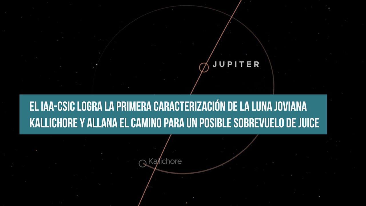 El IAA-CSIC logra la primera caracterización de la luna joviana Kallichore
