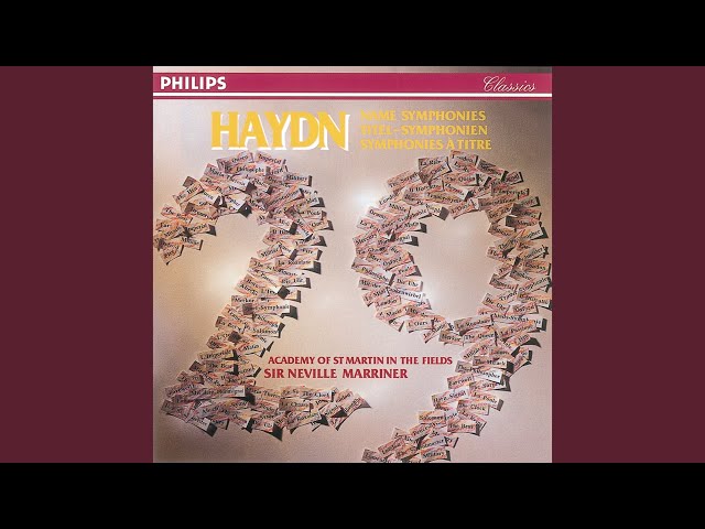 Haydn - Symphonie n°104 "Londres":Finale : Academy St Martin in the Fields / N.Marriner