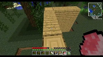 Minecraft Technic #1 Building a Epic House!