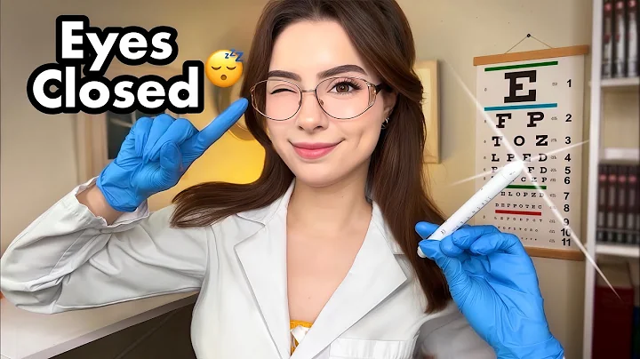 ASMR Cranial Nerve Exam but EYES CLOSED 👀 Medical Roleplay for Sleep