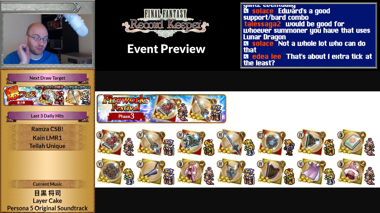 [FFRK] Banner 3 Analysis - Winter Festival 2018