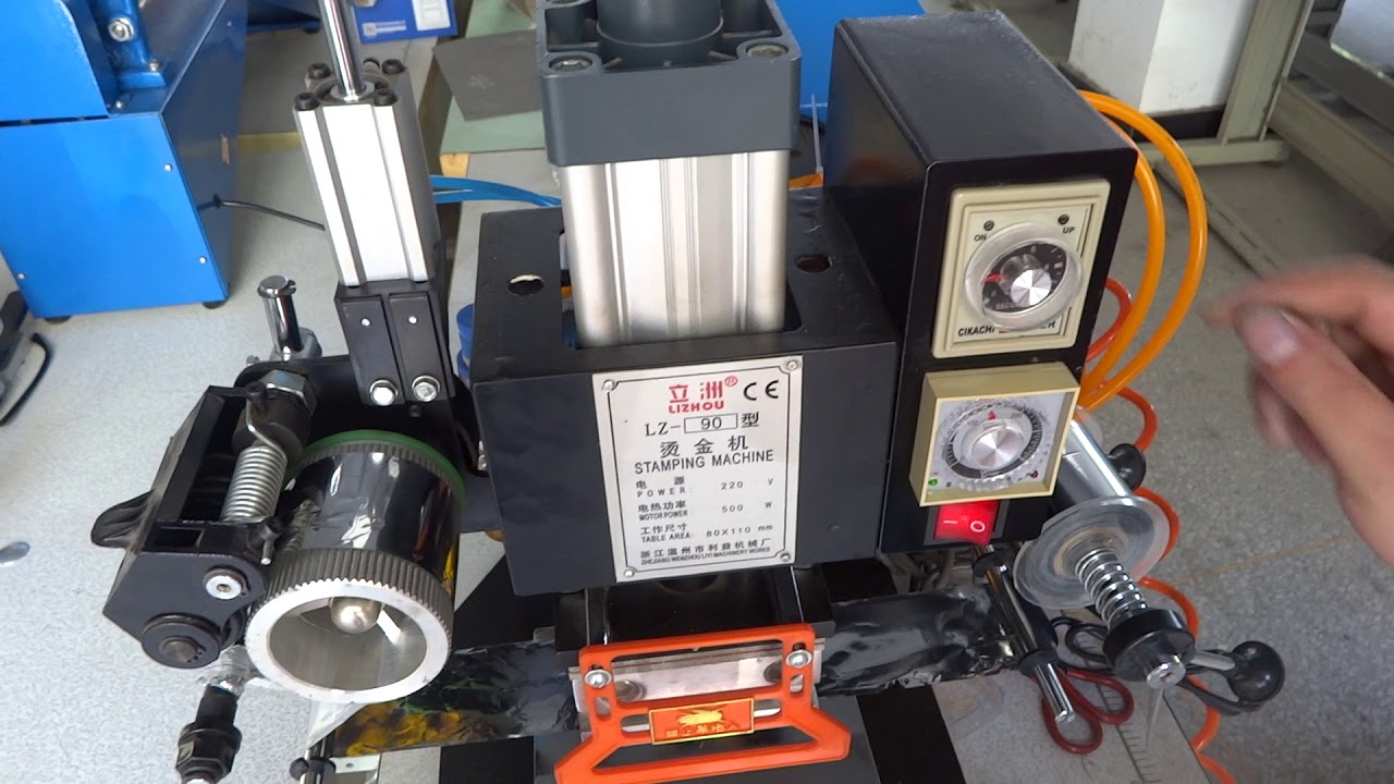 INNOVO-90 pneumatic hot stamping machine