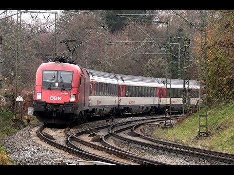 Gäubahn - InterCity der SBB / DB / ÖBB zwischen Stuttgart und Zürich  2022