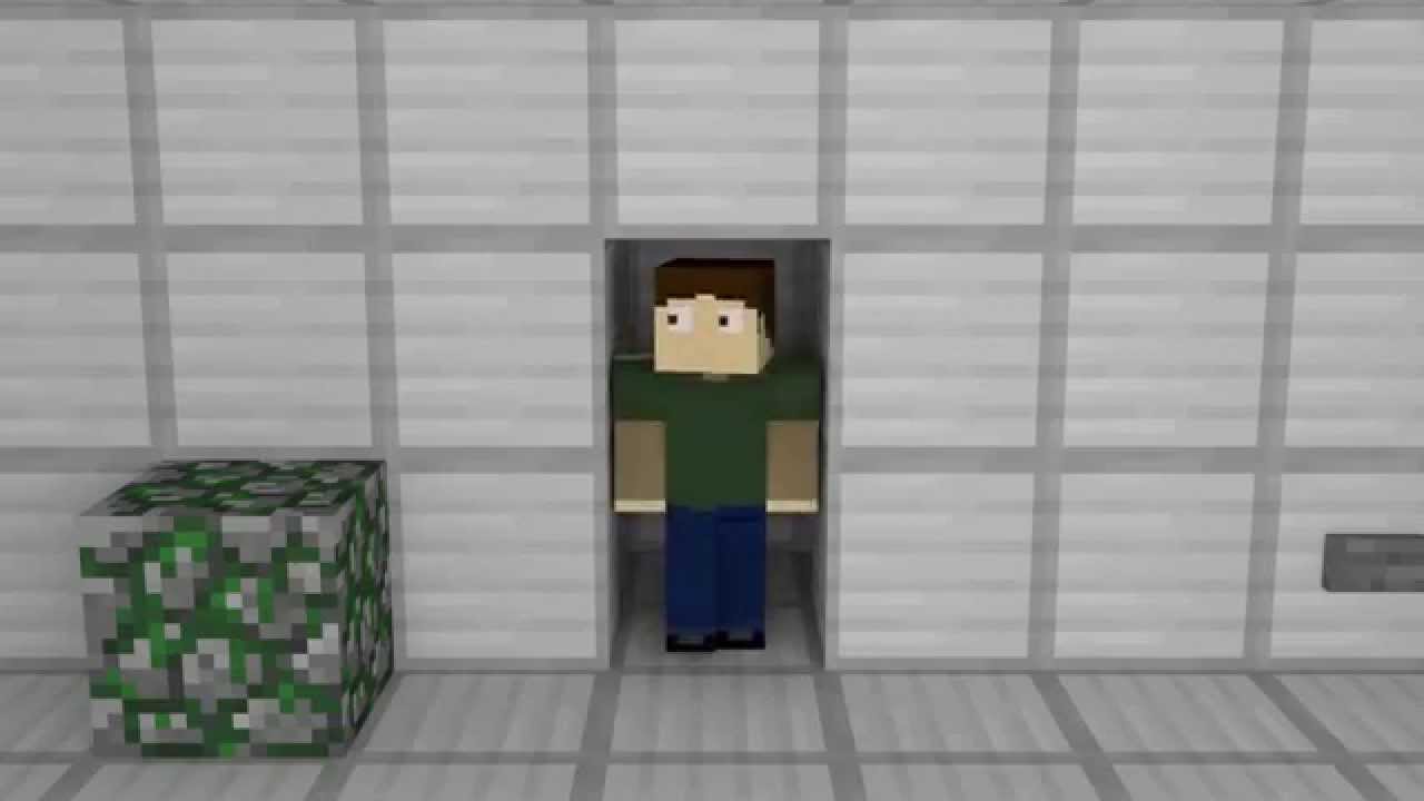 Minecraft Short Animation: Piston