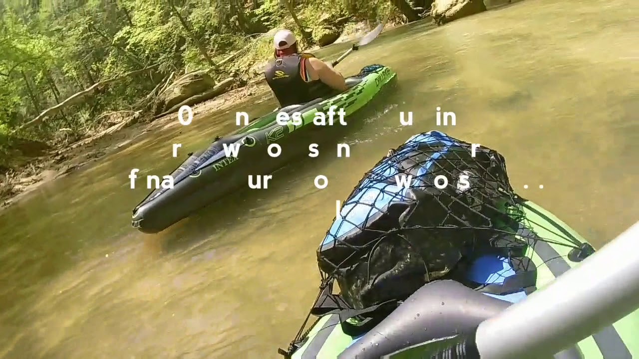 Kayaking Borden Creek in the Sipsey Wilderness Area YouTube