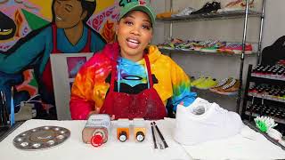 FREE CUSTOM COURSE FOR BEGINNERS! LEARN ON HOW TO CUSTOMIZE A PAIR OF AF1 SNEAKERS W/ KATTY CUSTOMS.