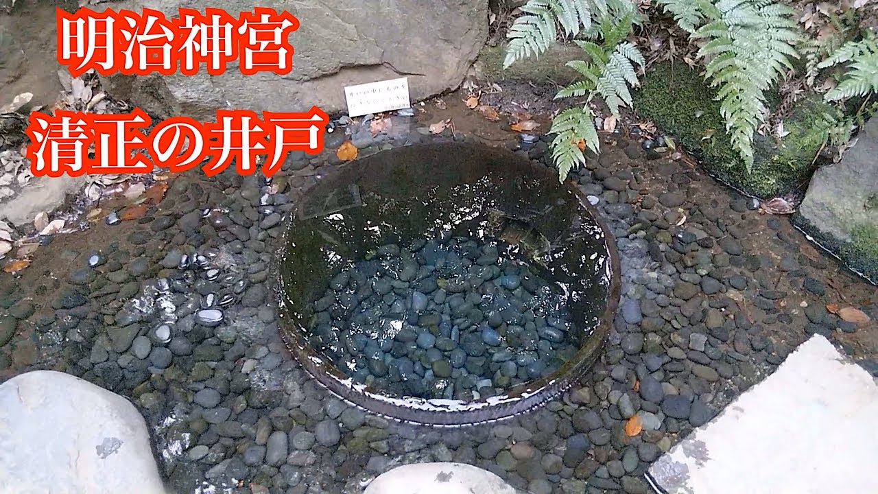 清正の井戸 明治神宮 最強パワースポット Youtube