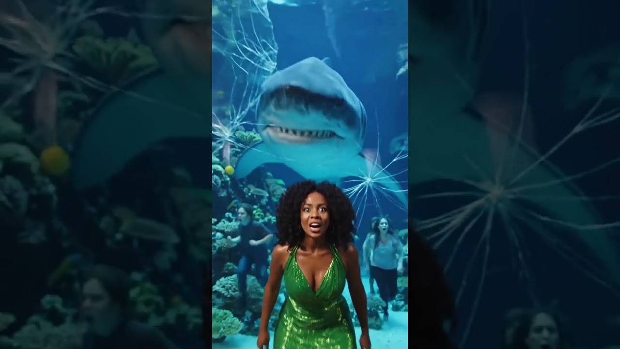 it looked so peaceful and look at this angry creature messing up the mood the woman acted selflessly