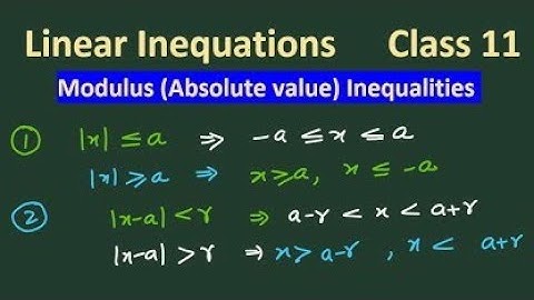 Modulus inequalities class 11th | modulus inequalities class 11th questions | Absolute Value Inequal