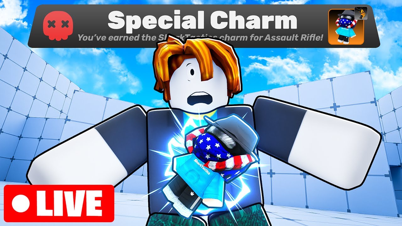 🔴1v1 ME for CHARM  - Roblox Rivals LIVE🔴 (Portrait)