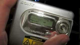 Tutorial How to digitize Records with Minidisc
