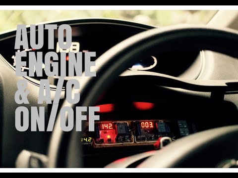 夏の車中泊 エンジンかけっぱなしにしないでエアコンを使う装置 長時間のアイドリングをやめてガソリンを節約してみる 自動エンジンon Off C26セレナ Youtube
