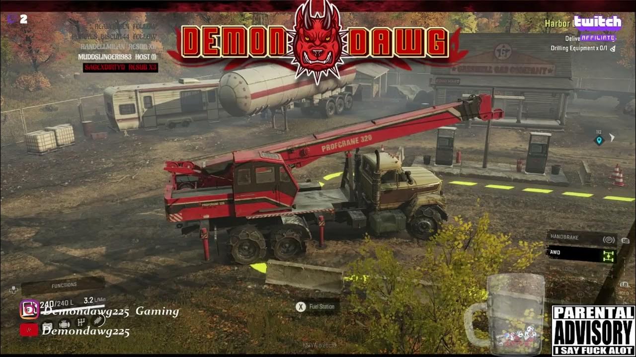 Snowrunner Harbor Delivery Container Recovery and Delivery YouTube