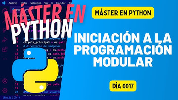 Iniciación a la PROGRAMACIÓN MODULAR - incluye ejercicios - PYTHON 100 DÍAS #17