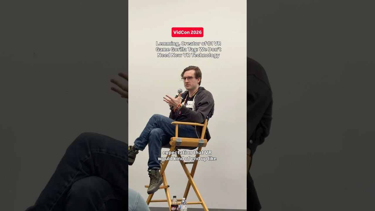 Gorilla Tag’s Lemming On Why Quest 2 Is His Favorite VR Headset | #VidCon2026