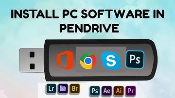 How to install PC Software in Pendrive | Portable Apps kaise use karete hai