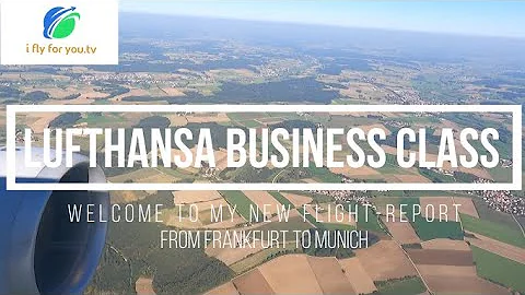 Lufthansa Business Class Review | Frankfurt to Munich Airbus A320