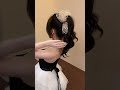 “霧の波点蝶”オーガンジーバタフライクリップ、本当に「1クリップでスイート×クール両立」#ヘアアクセサリー #hairclips#Accessories#hairclip#ヘアクリップ