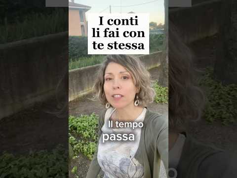 I conti li fai con te stessa