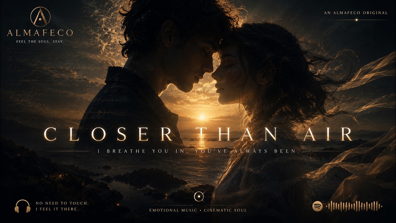CLOSER THAN AIR | Some love exists beyond touch | Official Music by ALMAFECO 🌙