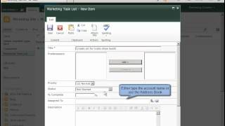 Create and Assign a SharePoint 2010 Task - SharePoint 2010 Tutorials