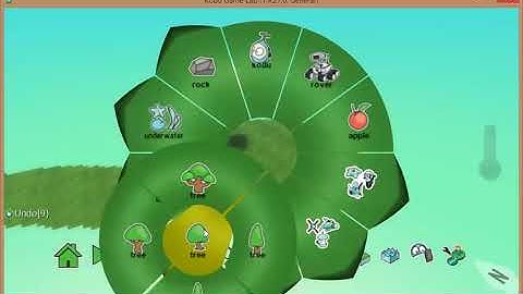 Kodu 1d Adding trees and clouds