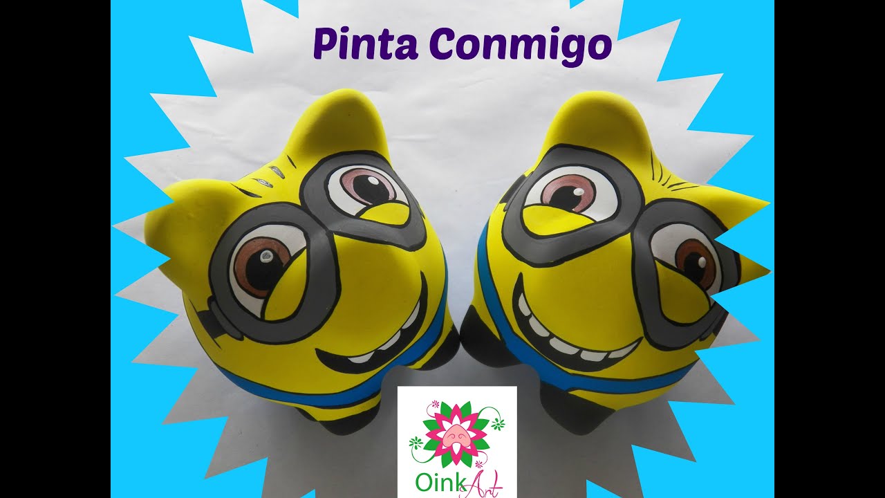 alcancía puerquito minion
