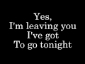 Scorpions - I&#39;m Leaving You With Lyrics