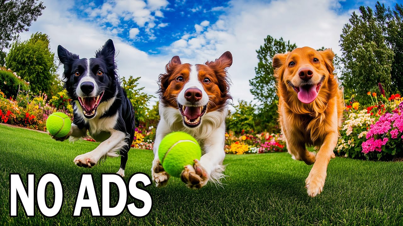 24 ЧАСА музыка для собак 🐶 Музыка для собак, остающихся дома одни, & расслабляющая сон-терапия 🐾