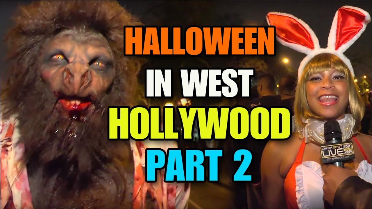 Halloween Parade & Carnival West Hollywood CA Pt 2 YouTube