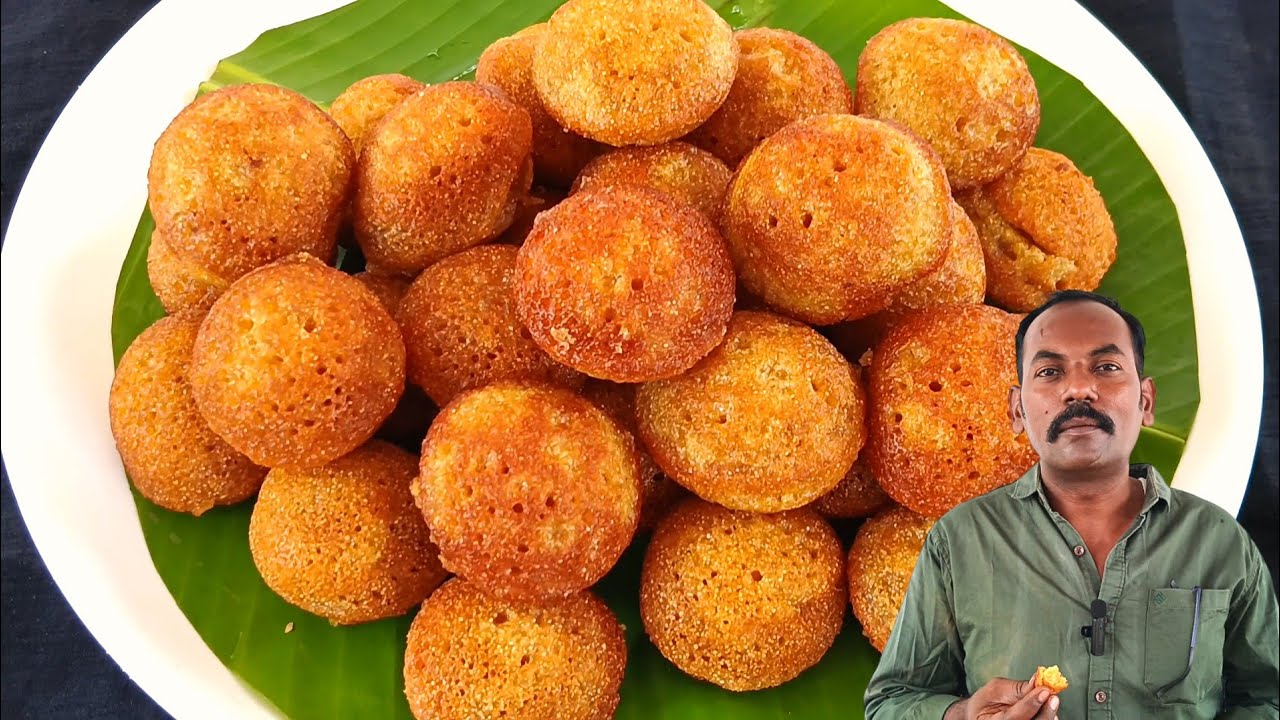 கொஞ்சம் ரவை இருந்தா போதும்🔥🔥Rava paniyaram recipe | sweet rava appam in tamil | ரவா அப்பம் செய்முறை