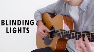 The Weeknd - Blinding Lights (Fingerstyle Guitar Cover) Resimi