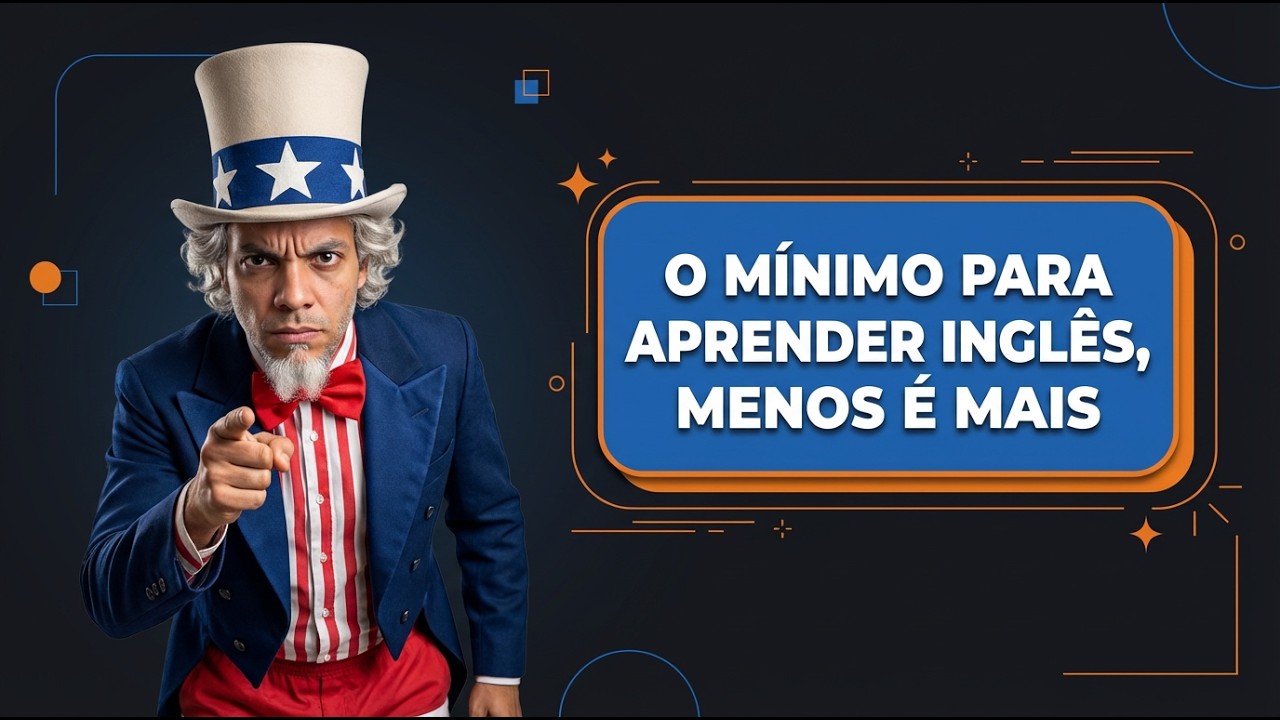 Sem Tempo? A Rotina MÍNIMA Pra Evoluir no Inglês (Todo Dia) | Menos é Mais