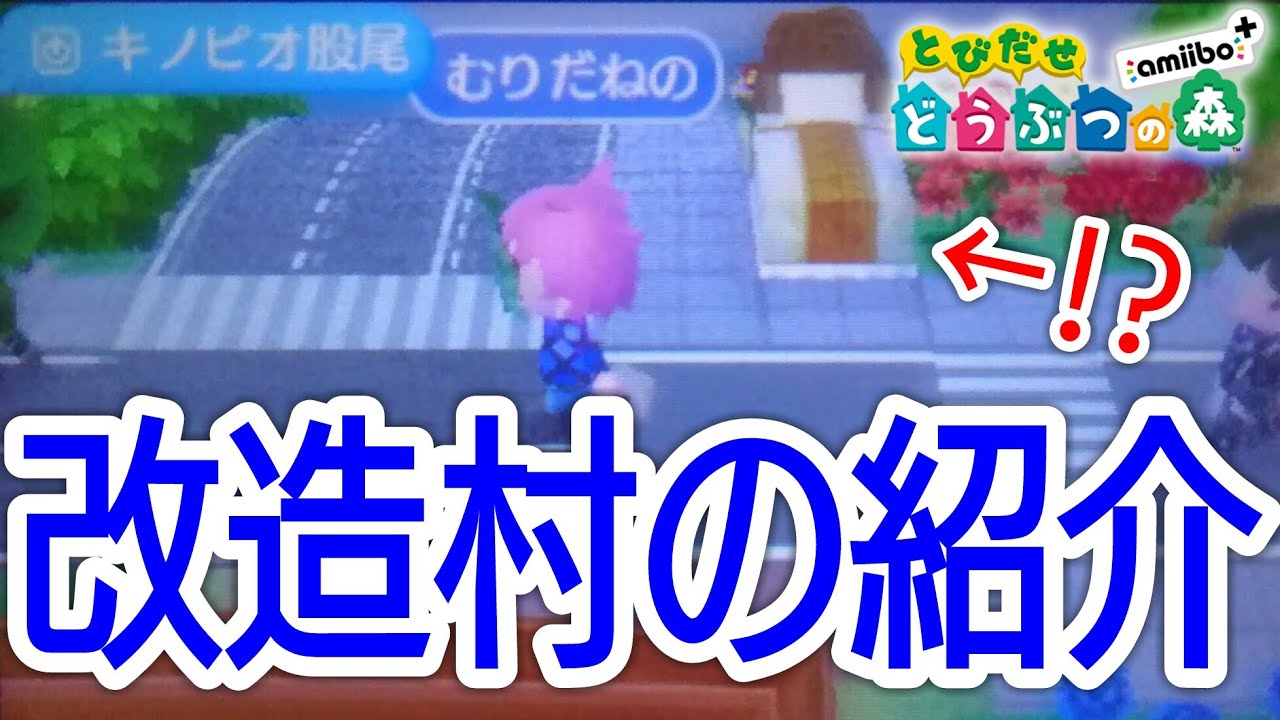 とび森 村を荒らしてきた人の改造村を紹介 1 2 乙グッド稼ぎ