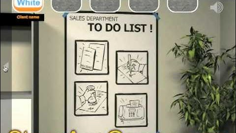 Sales Manager Escape game by StoneAgeGames.com