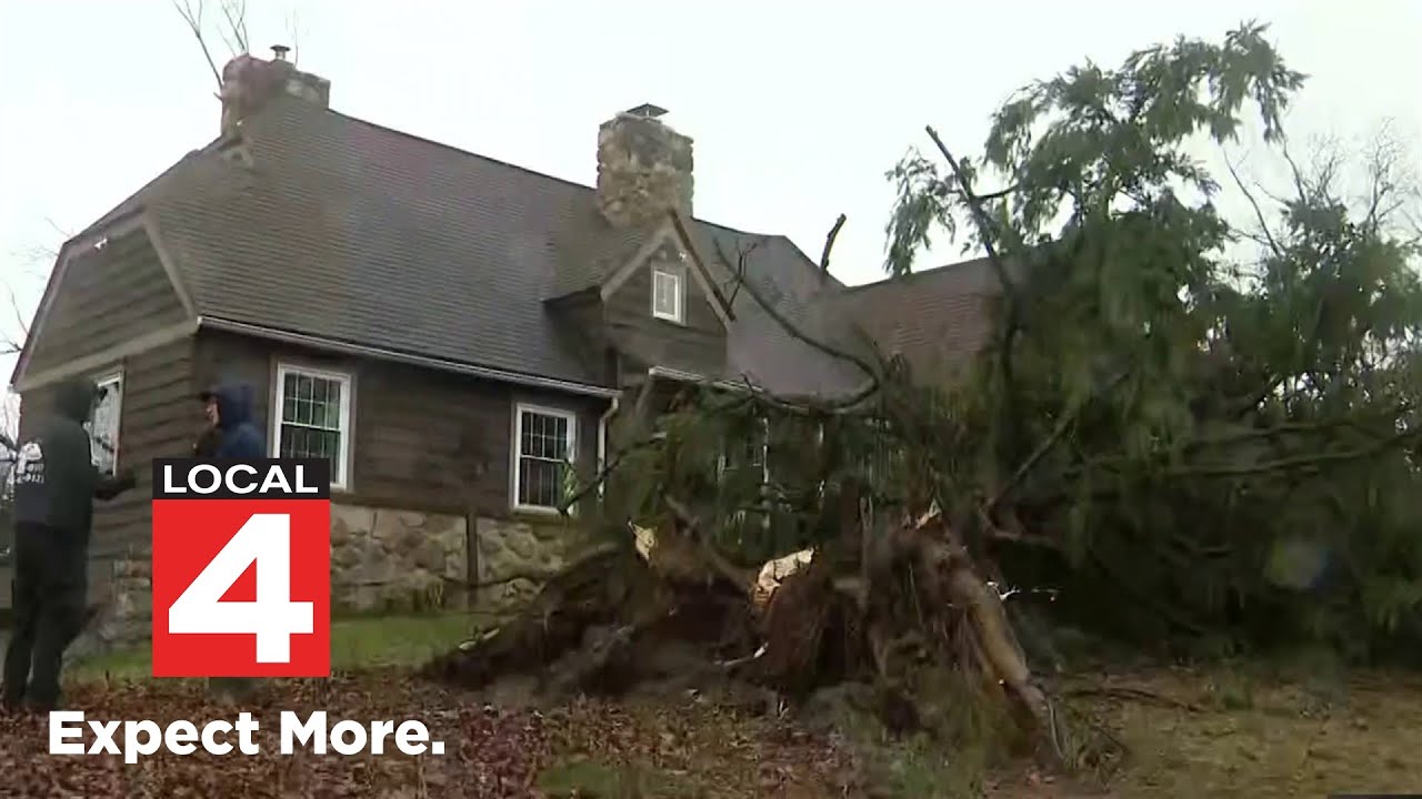 Tornado hit without warning for some in Grand Blanc area - YouTube