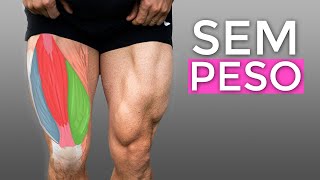 Este Exercício Faz Definir E Crescer Muito As Coxas Em Casa